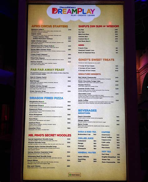 centerplay menu|City of Dreams.